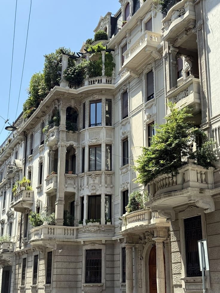 Ornate Milanese facades show how heritage becomes scarcity in residential markets.